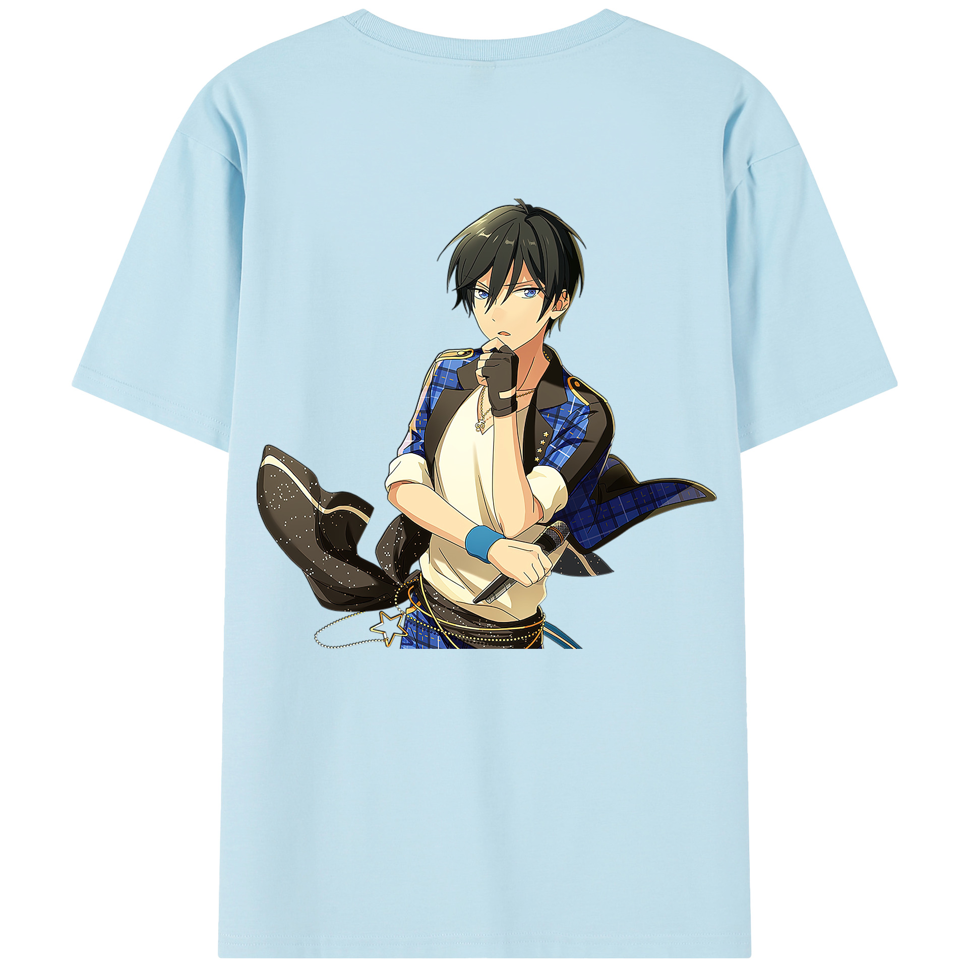 （画像用） あんさんぶるスターズ! Ensemble Stars 綿100％半袖Tシャツ（背面プリント）